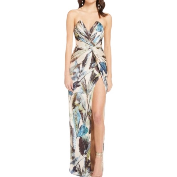 Katie May Finn Leafy Column Gown - Picture 11 of 14